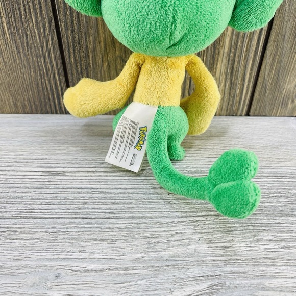 Pokemon Pansage Stuffed Plush Green Grass Type Nintendo Jakks Pacific 2011 - Picture 8 of 16